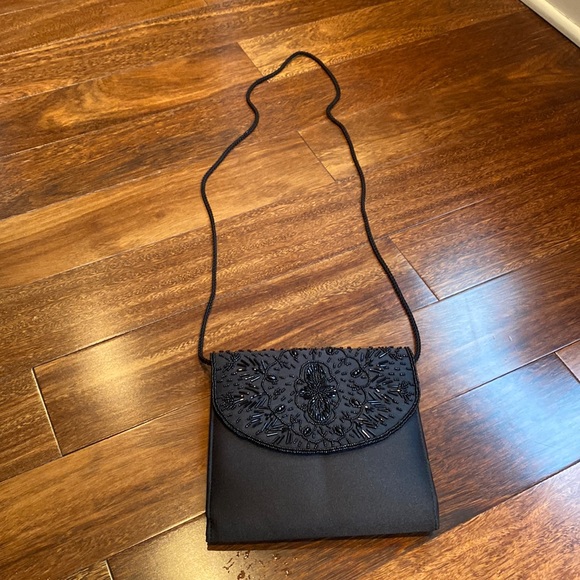 Women’s Black Evening Bag - Picture 1 of 5